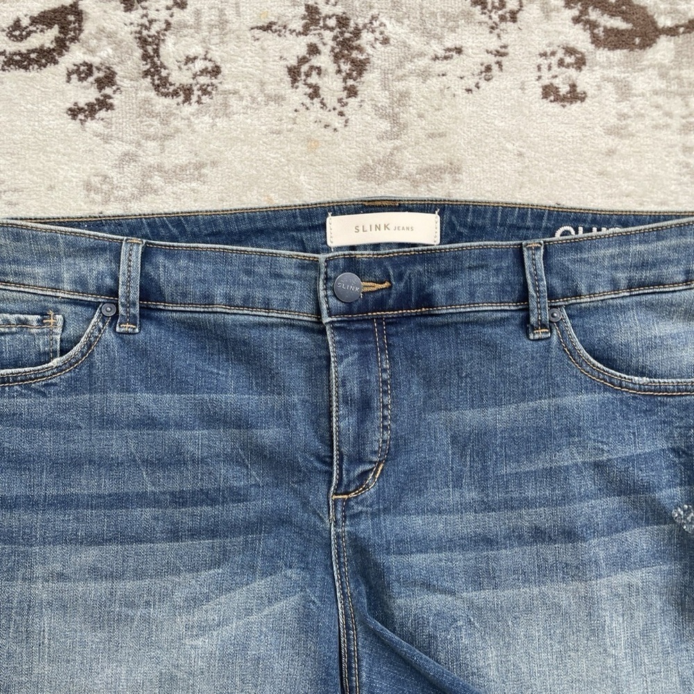 Slink brand Denim blue jean Women's Shorts - Picture 2 of 5